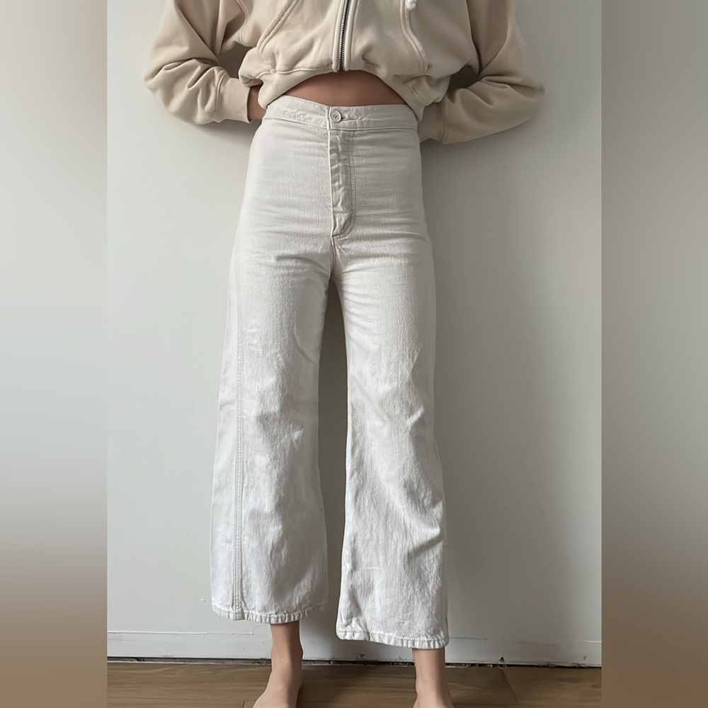 Levi’s Wide Leg crop jeans